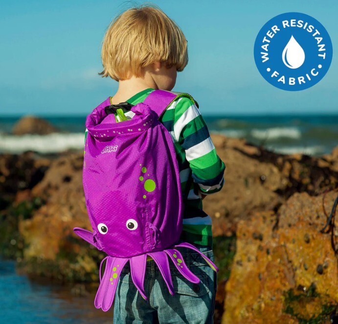 Wasserdichter Kinder-Rucksack Trunki PaddlePak lila